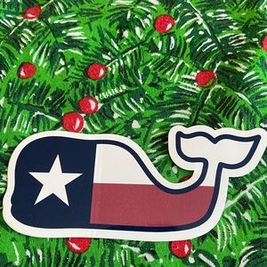 Texas flag vineyard vines sticker